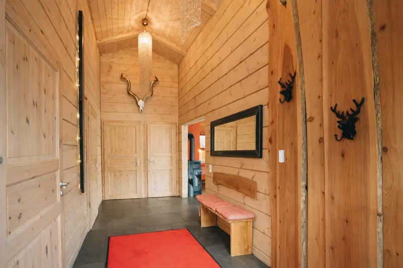 Heller Holzflur im Chalet Hahnenklee