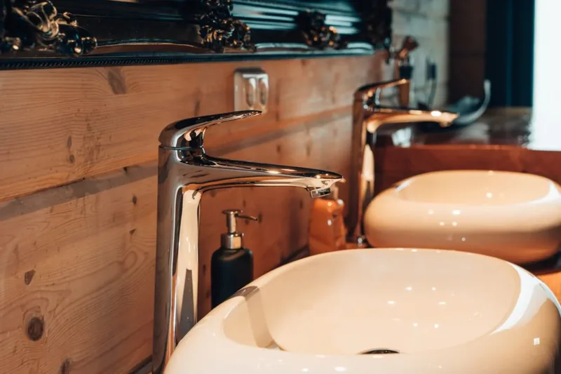 Aufsatzwaschbecken im Chalet Hahnenklee