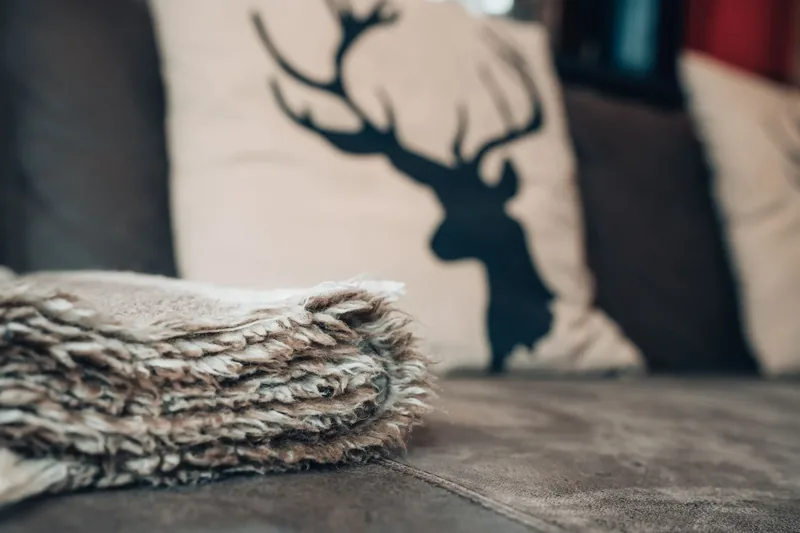 Wohndetail im Chalet Hahnenklee