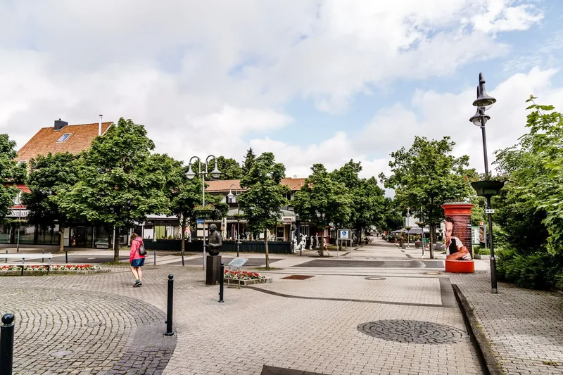 Paul-Lincke-Platz im Zentrum von Hahnenklee