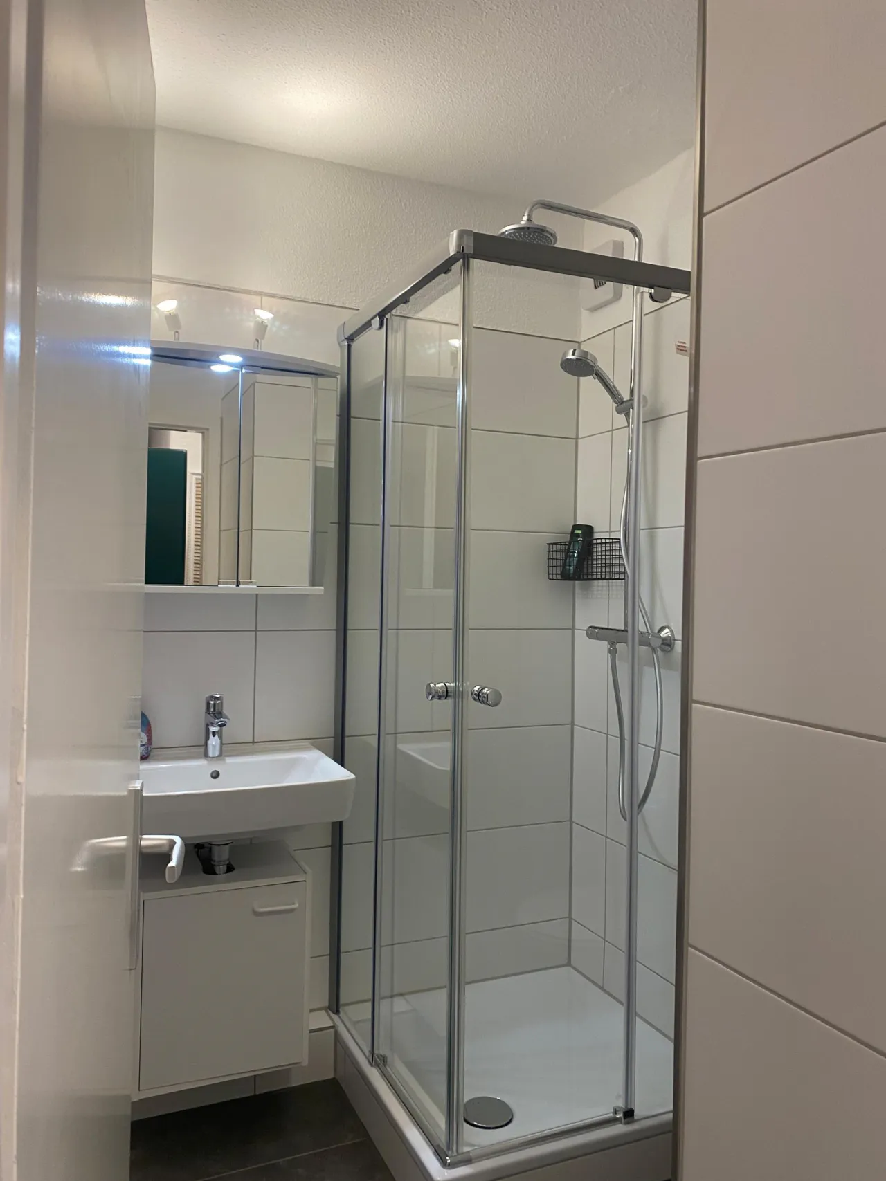 Badezimmer mit Dusche – BergQuartier in Hahnenklee