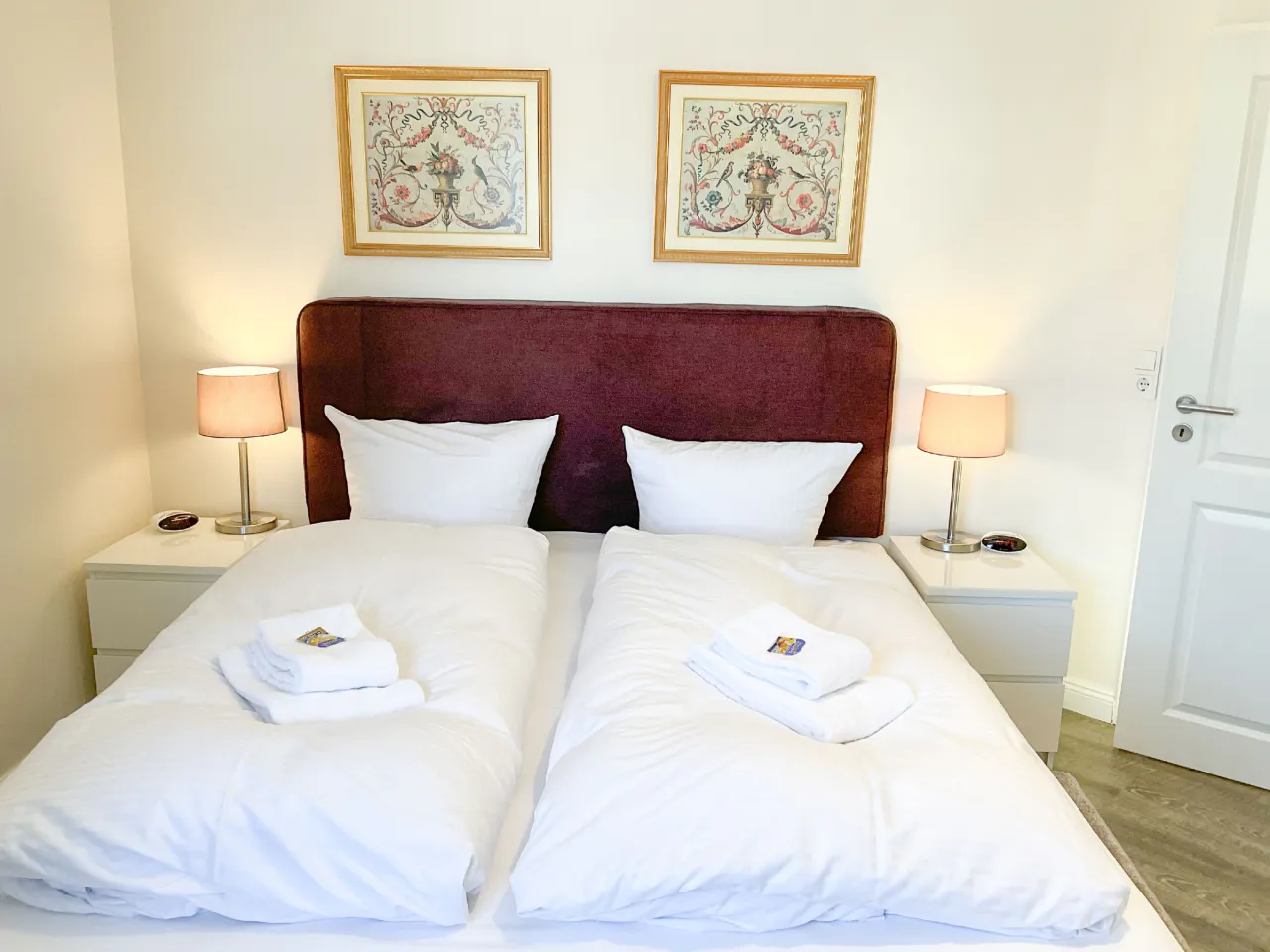 Schlafzimmer (Doppelbett) – Bocksberg Blick Haus 1 Bergblick in Hahnenklee