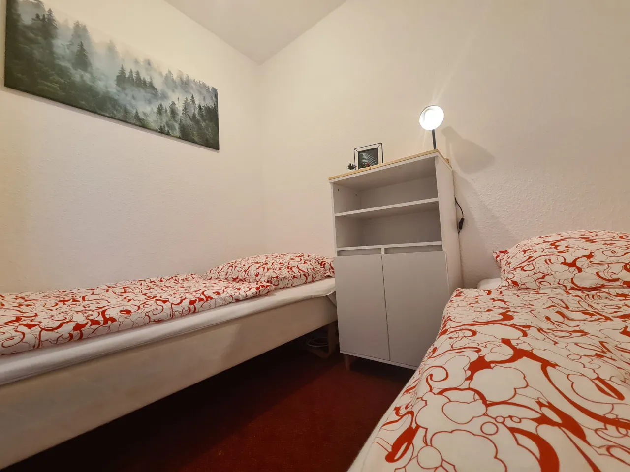 Schlafzimmer 1 (zwei Einzelbetten) – Harzblick 13 in Hahnenklee