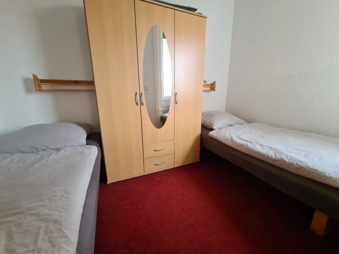Schlafzimmer 2 (zwei Einzelbetten) – Harzblick 13 in Hahnenklee