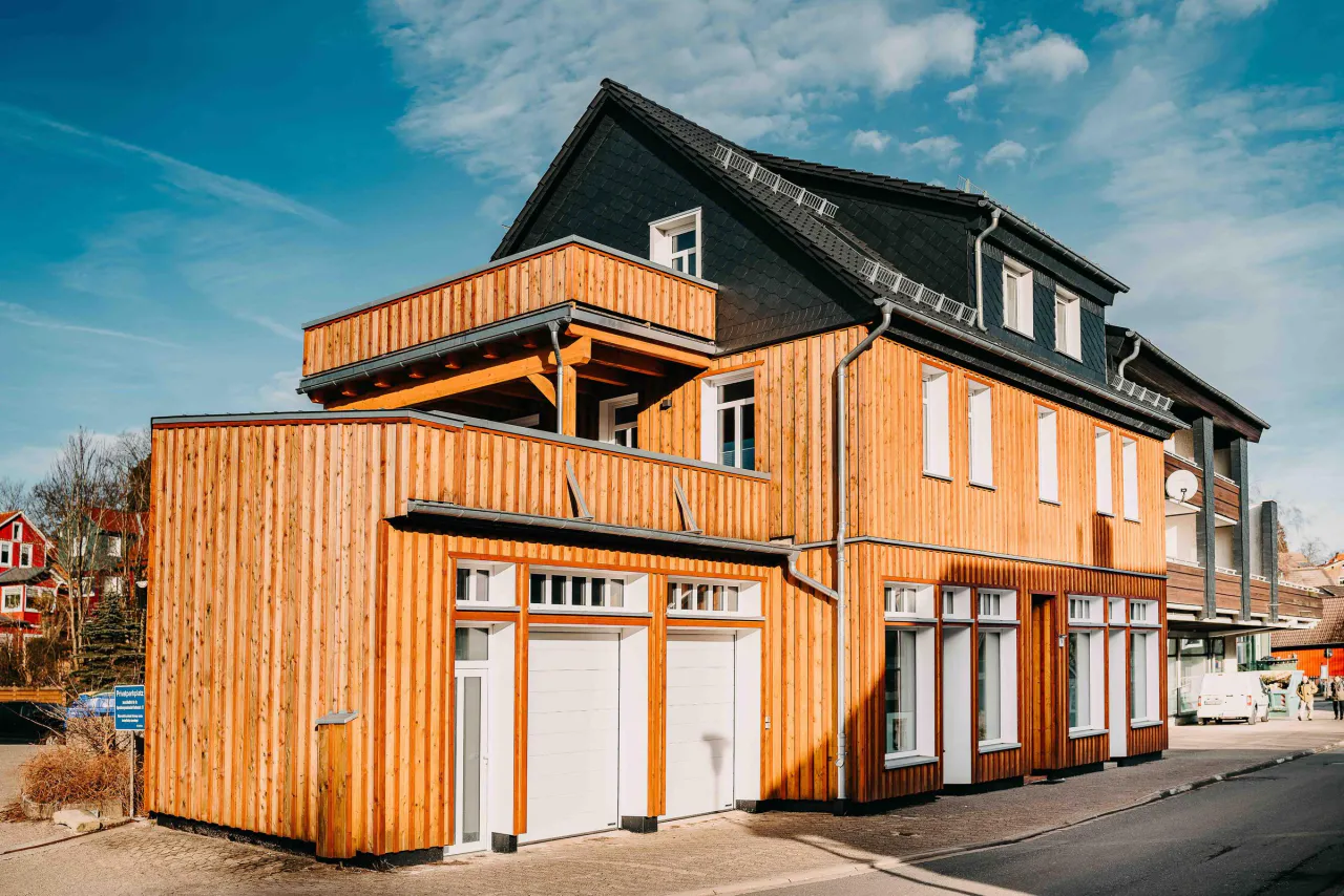 Außenansicht des Gebäudes – Sonneneck 1 in Hahnenklee